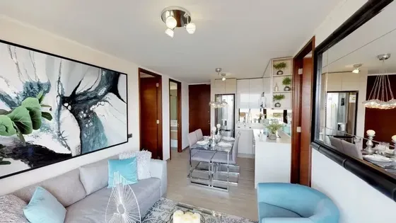 Departamento Amoblado Y Nuevo En Arriendo 2d - 2b Macul
