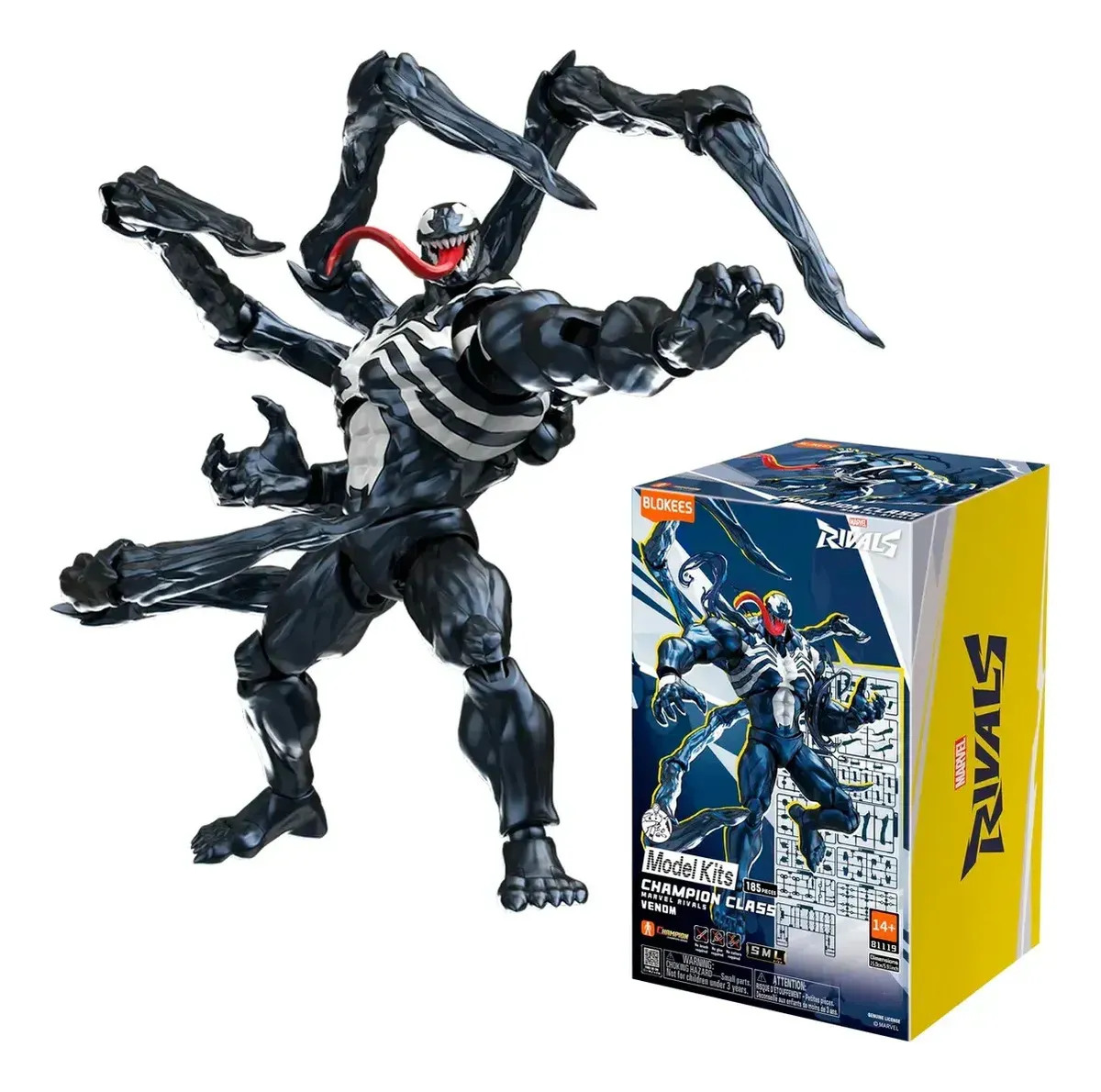 Action Figure Blokees Marvel Venom Rivals Champion
