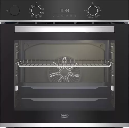 Horno Beko Bbim 13400xps. Eficiencia A+. Pirolítico. Color Negro