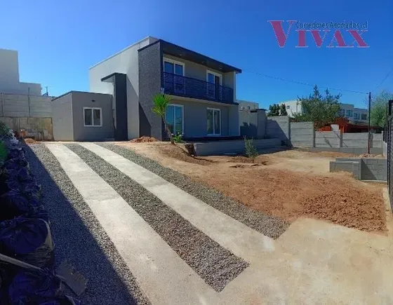 Casa Nueva Estilo Mediterraneo, 4d-3b. En Quilpué