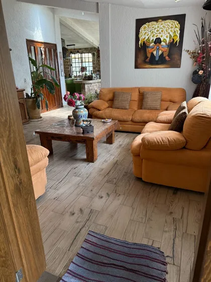 Casa En Jilotzingo, Con Gran Naturaleza.