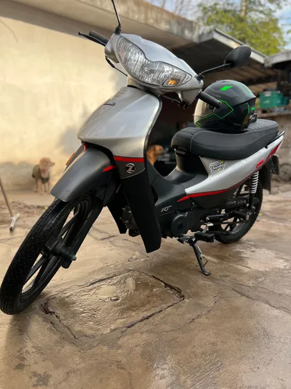 Zanella Zb 110 Rt Con Casco Y Alarma Nueva A Instalar