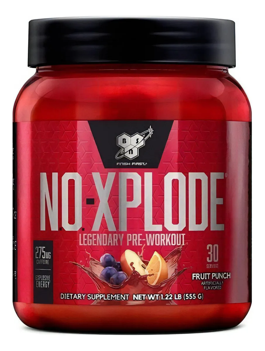 Suplemento Energético Em Pó Pré-treino Bsn No. Xplode 30