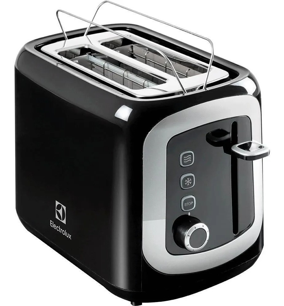 Tostador De Pão De Hambúrguer Tostador Torradeira De Pães Preto Inox Electrolux Tom10 220v | Mercado