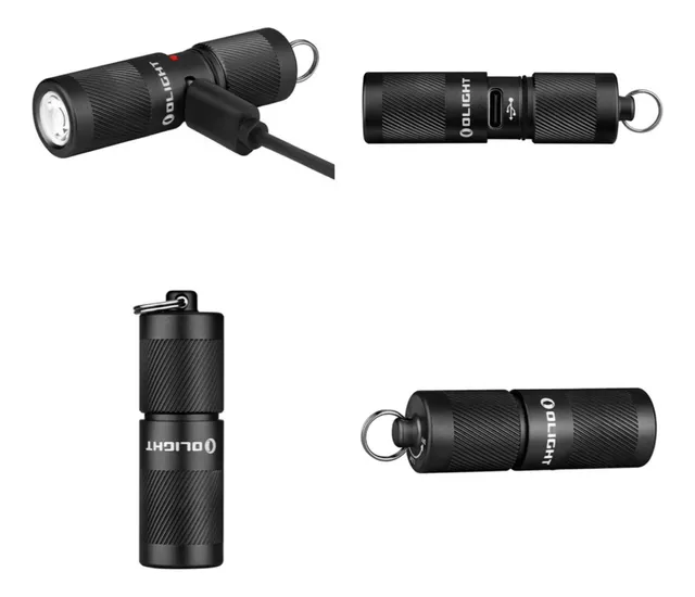 Linterna Olight i1r 2 Pro Edc, 180 lúmenes, 48 metros, color negro, luz  blanca