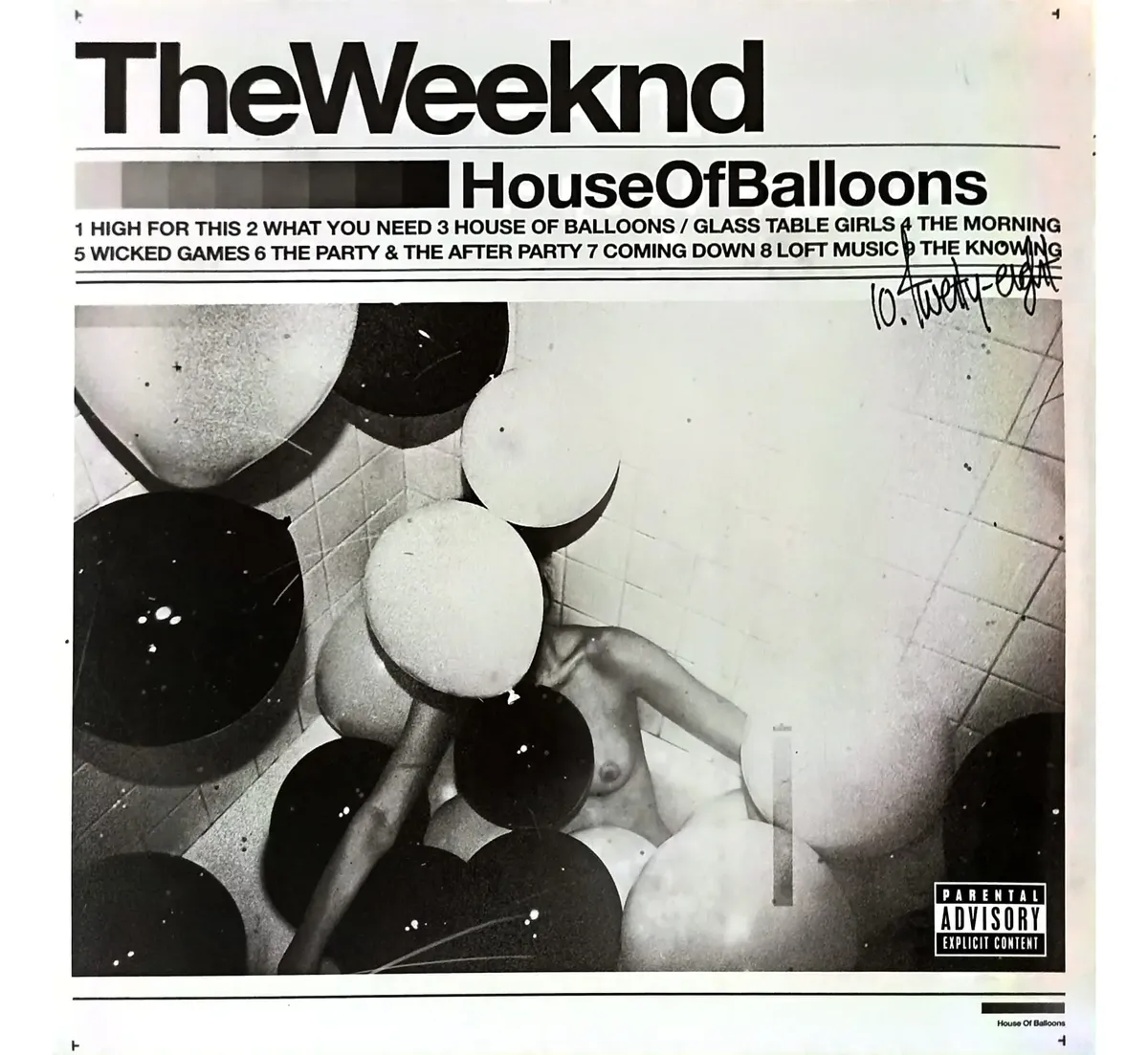 The Weeknd - House Of Balloons - 2 Lp's Vinyl - Importado Estándar