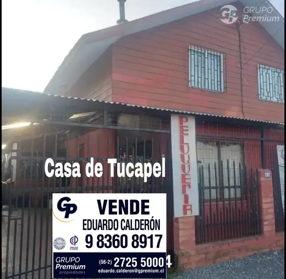Casa En Venta De 3 Dorm. En Tucapel