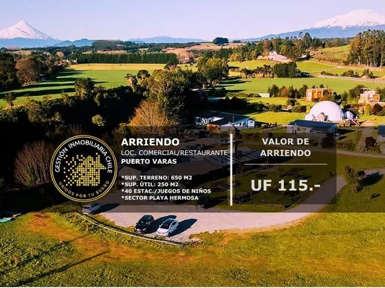 Exclusivo Local Comercial En Playa Hermosa, Puerto Varas