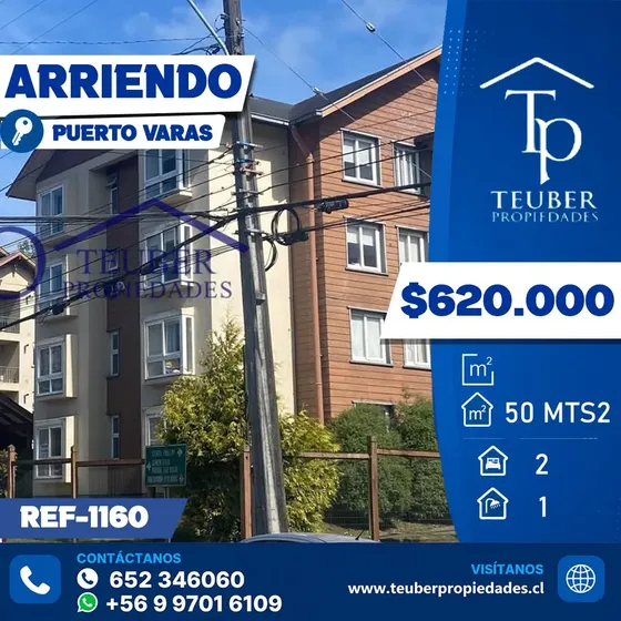 Se Arrienda Depto En Ed Decher