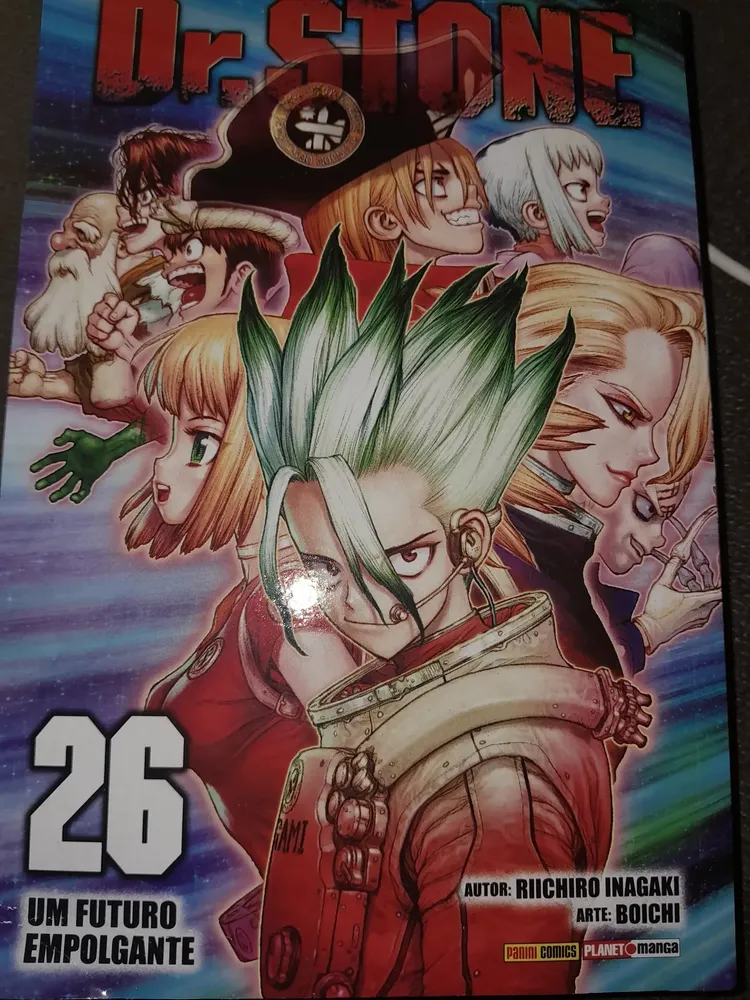 Dr. stone vol. 26 - Inagaki, Riichiro - Panini - Capa Mole