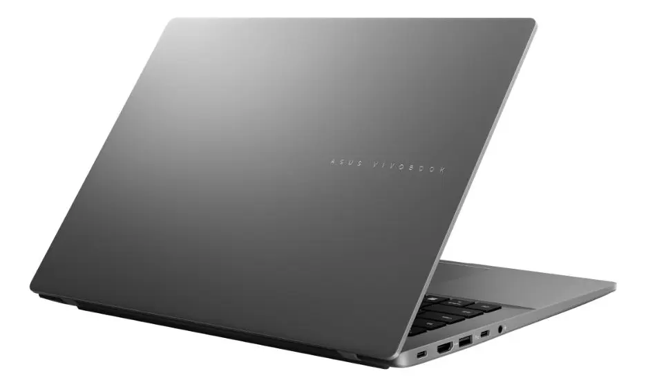 Notebook Asus Vivobook Ia Pc S14 S3407ca Intel Core Ultra 5 225h 16gb Ram 1tb Ssd Windows 11 Tela 14  Led Fhd Gray - Ly114w Matte Gray