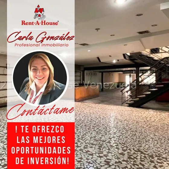 Carla Gonzalez Local Comercial En Venta En La Urbanizacion Los Palos Grandes Mls #22-9005 Sc
