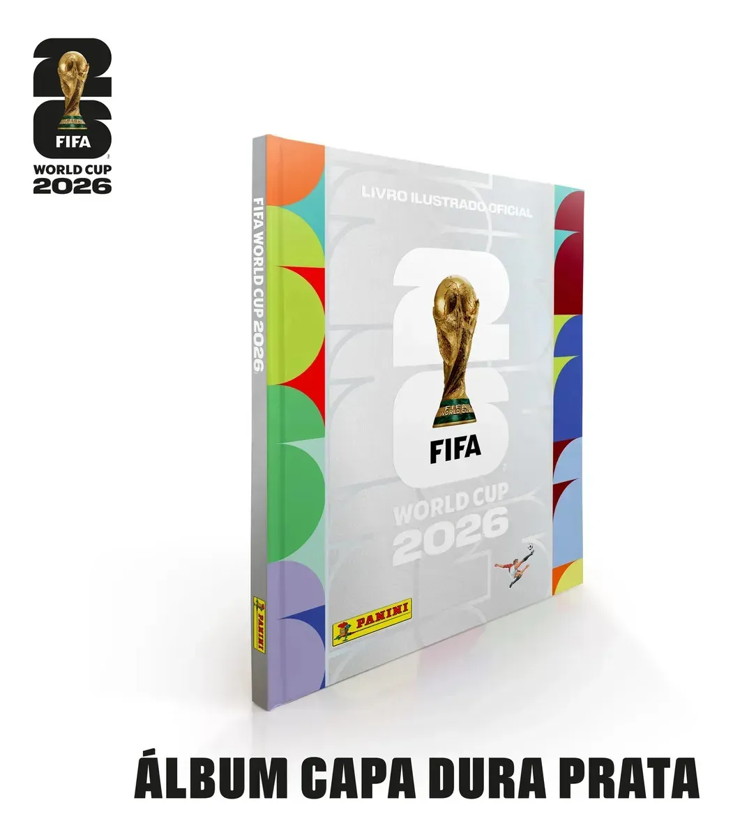 Álbum Capa Dura Prata (Vazio)