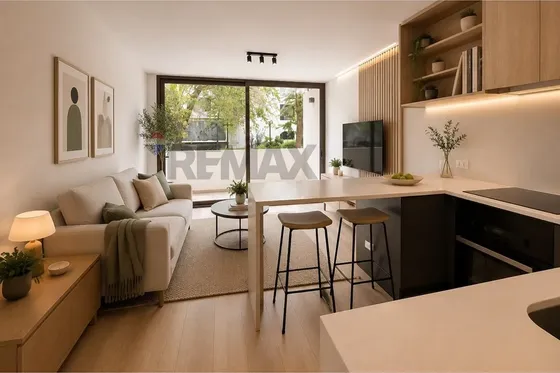 Depto. 2d Full Remodelado Patio Interior
