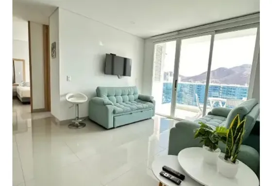 Venta  Apto  De Turismo Amoblado Vista Al Mar Playa Salguero - J,v