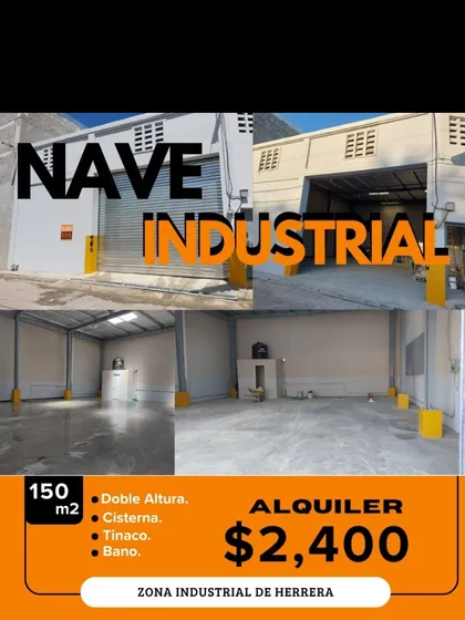 Nave En Alquiler Zona Industrial De Herrera 
