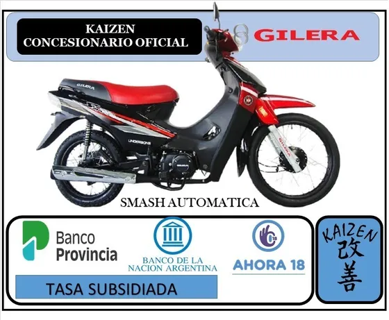 Gilera Smash 110 Automatica Sin Cambios Kaizen La Plata 