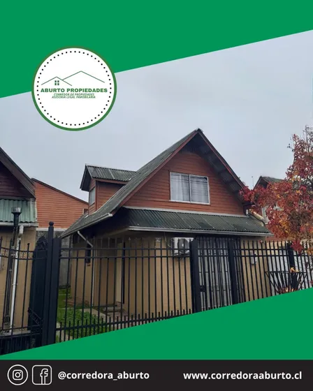 Casa En Venta Sector Pablo Neruda  A 3 Min De Jumbo 