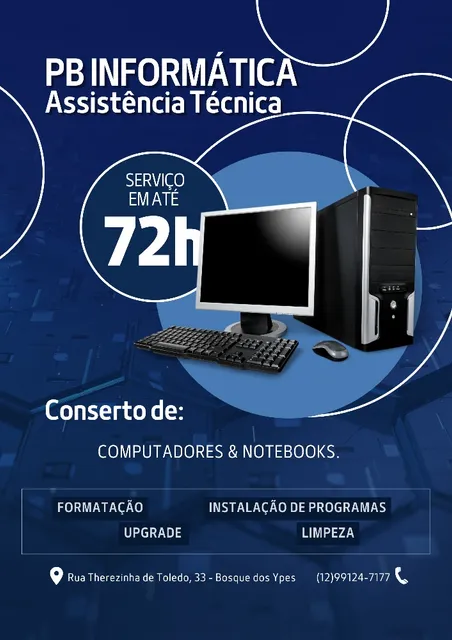 Serviços Profissionais Para Seu Pc & Notebook!!!