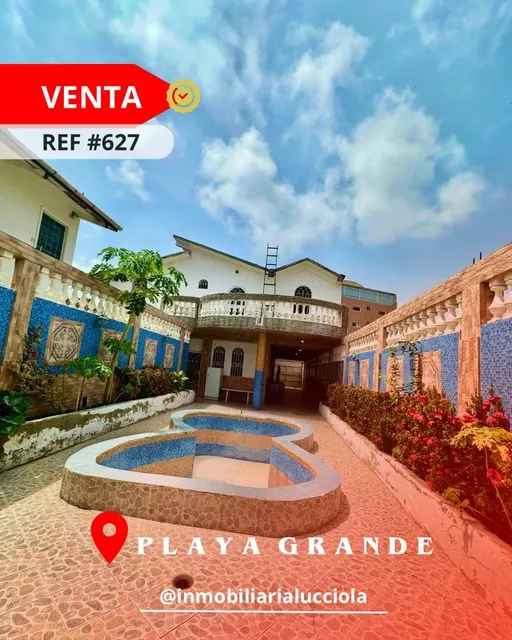 Casa Para Remodelar En Playa Grande, Ref 627