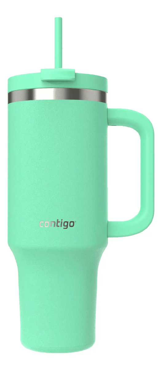 Vaso Térmico Contigo Streeterville SS con Tapa y Pitillo 40Oz/1180ml (TURQUESA) CONTIGO CAJA x 1 Vaso Térmico Contigo Streeterville SS con Tapa y Pitillo 40Oz/1180ml (TURQUESA) CONTIGO CAJA x 1