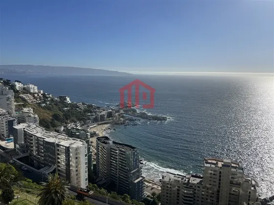 Gran Departamento Con Linda Vista Al Mar, 5 Estacionamientos