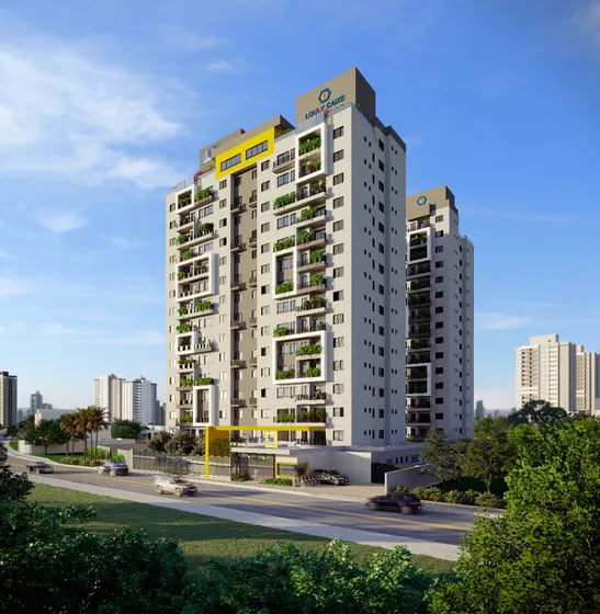 [ágio]apartamento Link Clube House, Sendo 2 Quartos 1 Suíte Com 56m²