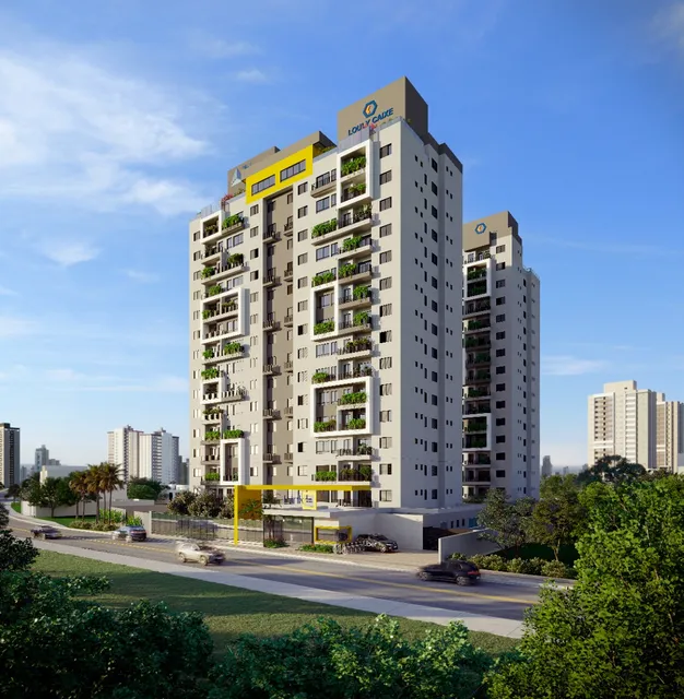 [ágio]apartamento Link Clube House, Sendo 2 Quartos 1 Suíte Com 56m²