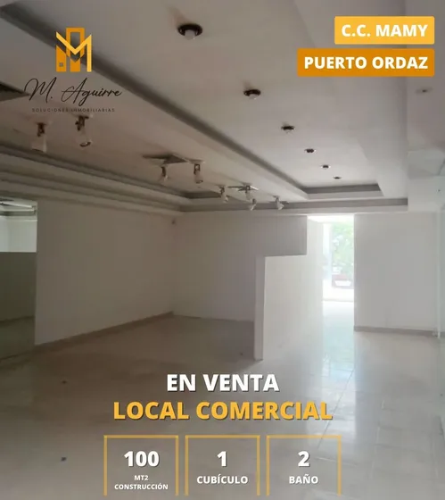 Local En Venta, C.c. Mami, Puerto Ordaz (um)