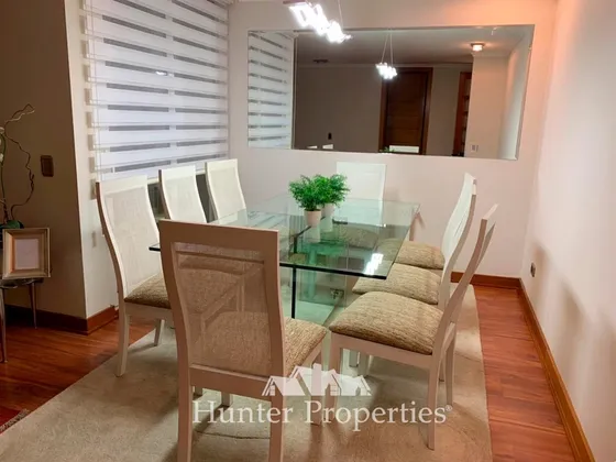 Departamento En Arriendo De 3d-3b Amoblado En Las Condes