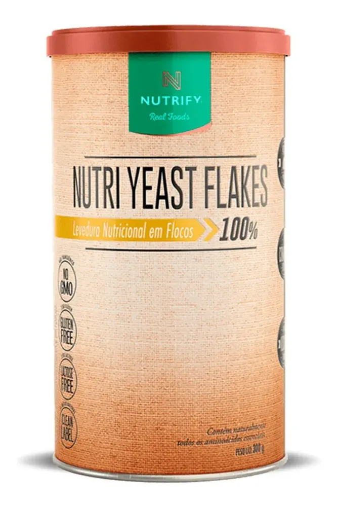 Nutritional Yeast Flakes 300g Nutrify Levedura Nutricional