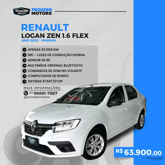 Renault Logan 1.6 Zen 16v 4p