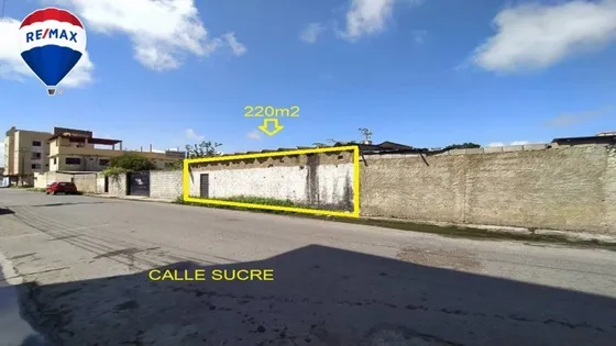 Se Vende Terreno De 220 M² En Calle Sucre A 1 Cuadra De La Av Principal Tucacas.0