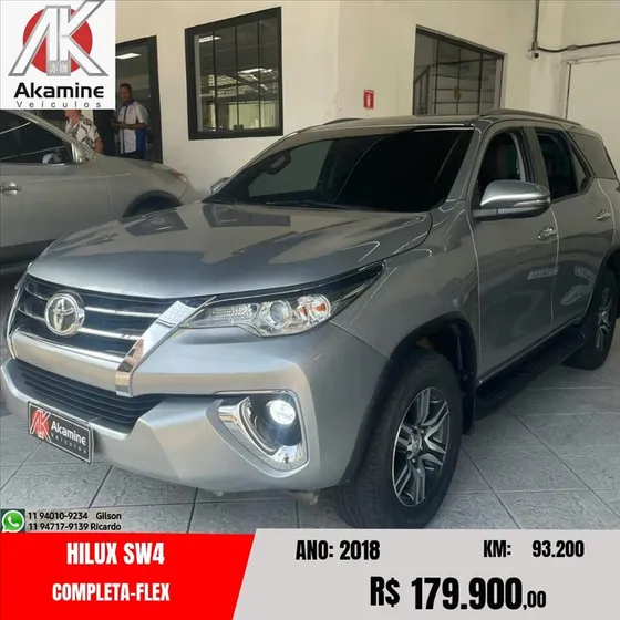 Toyota Hilux Sw4 2.7 Srv 7 Lugares 4x2 16v