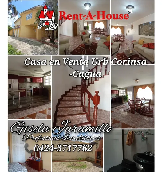 Gjg Vende Moderna Casa De  Dos Niveles Urb Corinsa 25-10571 Gjg