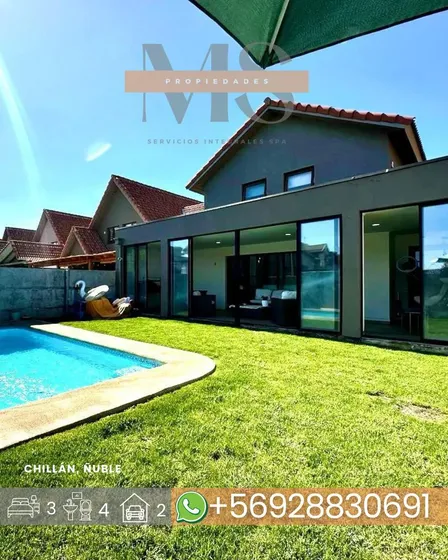 Casa En Condominio Los Montes, Quilamapu, Chillán