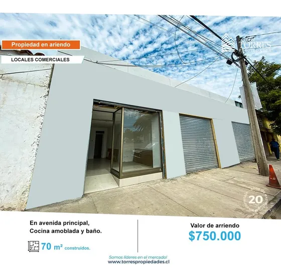 Se Arrienda Local Comercial En San Felipe