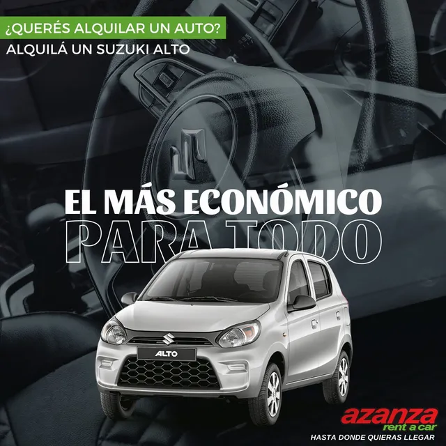 Alquiler De Auto Camioneta Utilitario Azanza Rent A Car