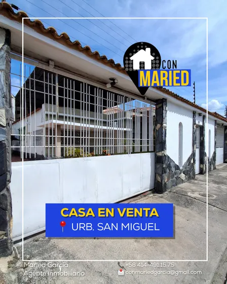 San Miguel Casa En Venta Maracay
