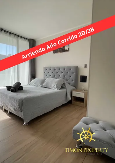 Arriendo Año Corrido Amoblado 2d / 2b (101227)