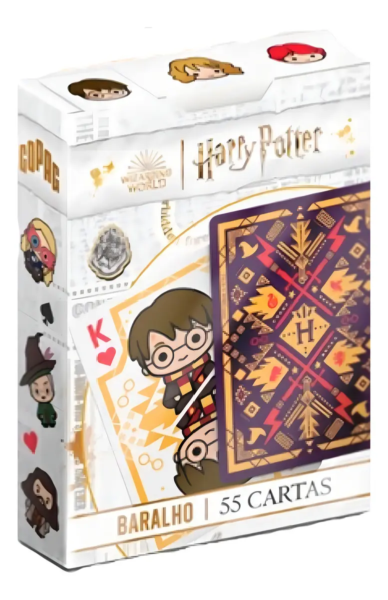 Baralho de Cartas Copag Harry Potter em Português