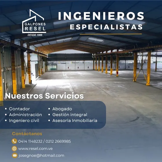 #1654 Galpón De 7.150m2, En Guatire - Miranda.