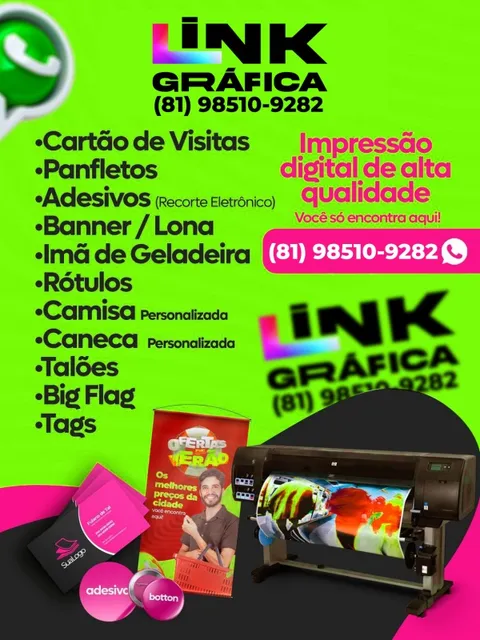 Link Gráfica | Serviço Gráficos