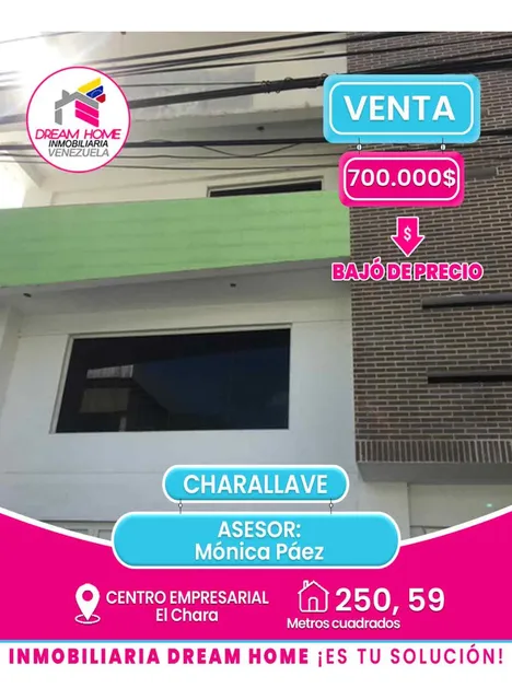 Centro Empresarial En Venta El Chara  Charallave 