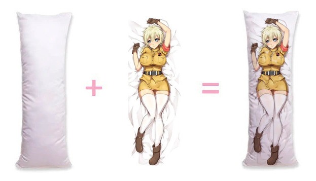 Dakimakura Body Pillow Gigante + Funda Anime Varios Sexy DANDARAMX.