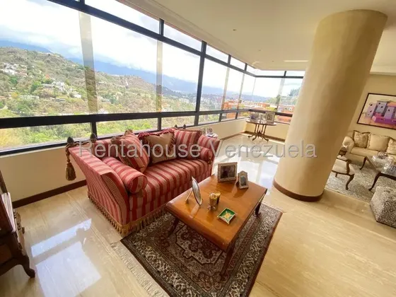 Dp - Los Samanes, Lujoso Ph Triplex, 25-19671, Con Terraza Y Bella Vista Al Avila 360, A/a, Asc Privado, Privacidad Total.