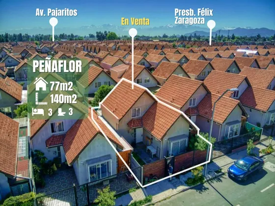Casa En Venta En Peñaflor - Espectacular Barrio