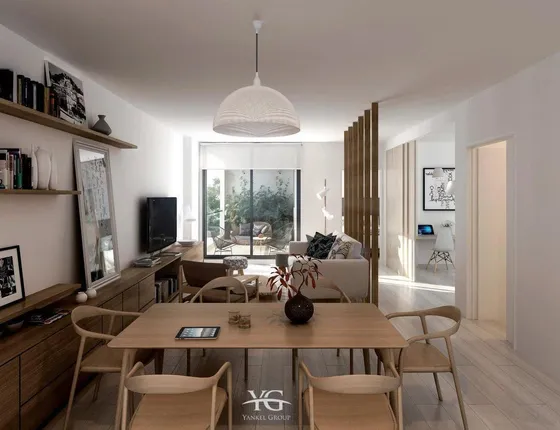 Departamento En  Las Cañitas, 2amb   Escritorio, Patio