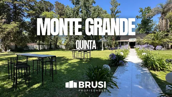 Quinta En Venta En Monte Grande