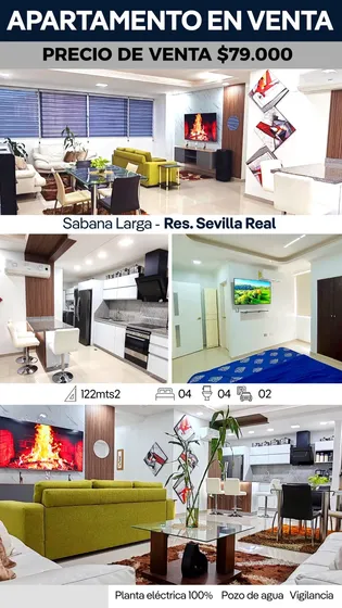 Apartamento En Sevilla Real Sabana Larga Yb